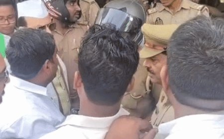 CEC आवास मामला, कमिश्नर से मिला कांग्रेस प्रतिनिधिमंडल:बोले-प्रदर्शनकारियों पर गलत धारा लगाकर लोकतंत्र को कुचल रही पुलिस
