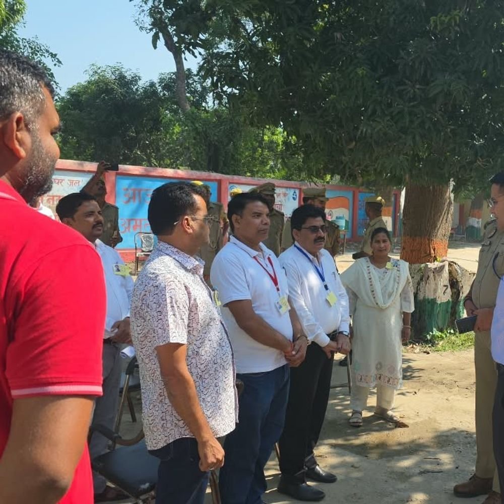 बलरामपुर में शिक्षक एमएलसी चुनाव:सुबह 11 बजे तक 25.46% मतदान, 10 बूथों पर वोटिंग जारी