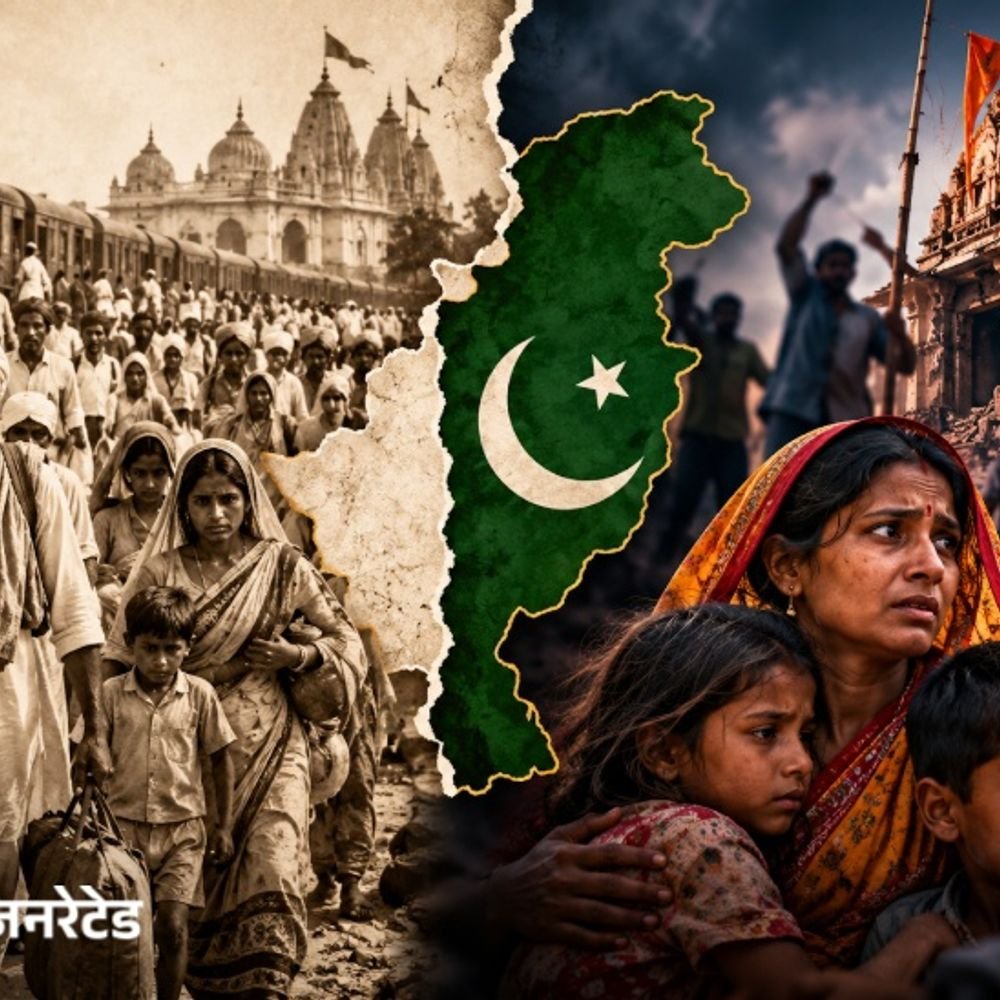 पाकिस्तान में हिंदू सिर्फ 1.7% बचे:ब्रिटिश संगठन की रिपोर्ट- आजादी से पहले 14.6% थे; हिंसा-धर्म परिवर्तन वजह
