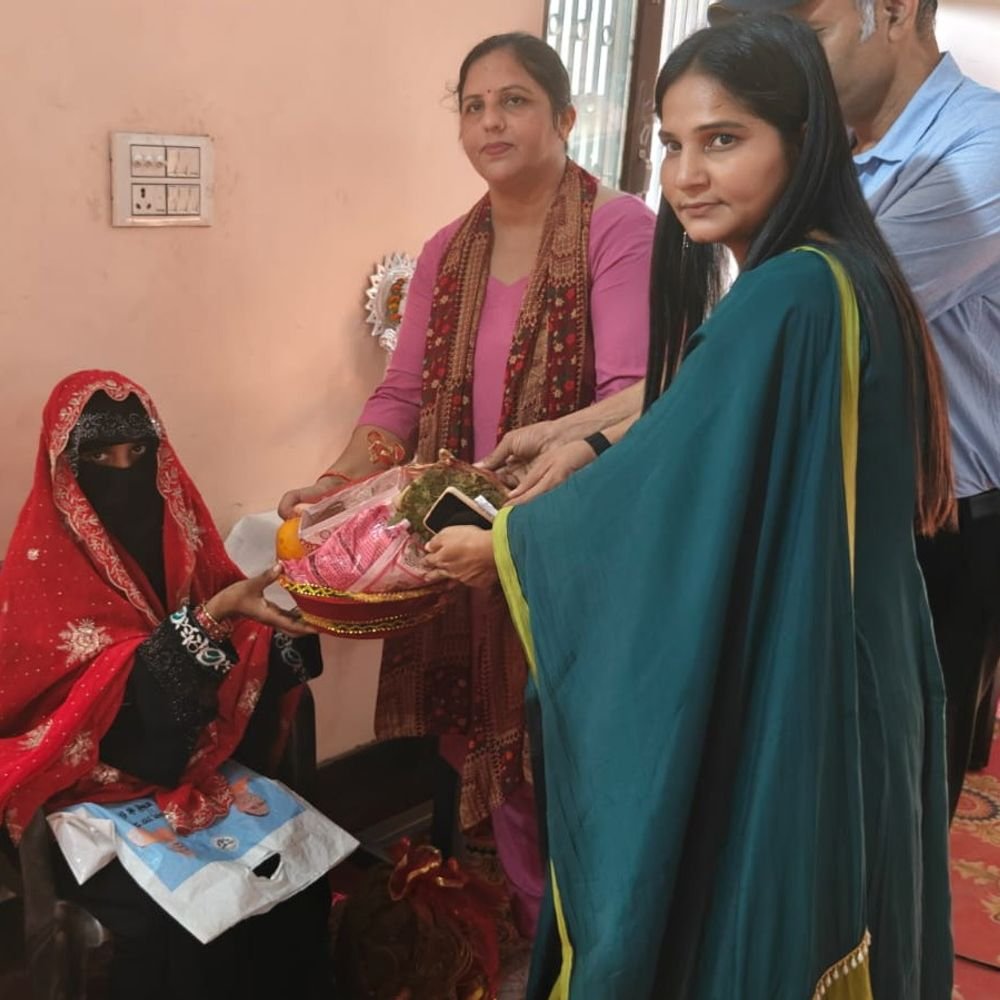 हापुड़ में सेवा संकल्प अभियान:17 सितंबर से 17 अक्टूबर तक चला अभियान, सरकारी योजनाओं की जानकारी भी दी गई