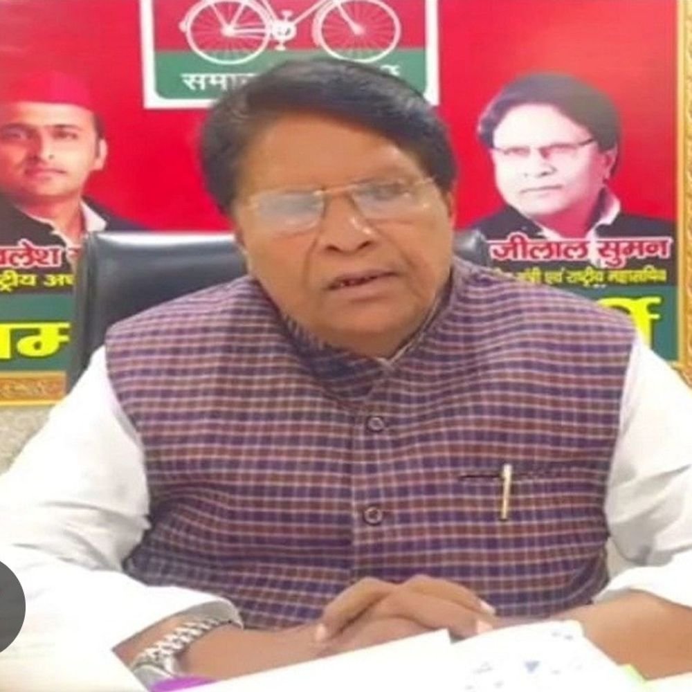 सपा सांसद रामजीलाल सुमन ने कांग्रेस नेताओं को चेतावनी दी:बदायूं में कहा- 'औकात में रहें', गठबंधन पर फैसला राष्ट्रीय अध्यक्ष करेंगे