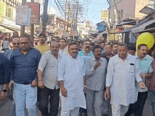 26 अक्टूबर को मेडा की शुद्धि बुद्धि करेगा व्यापार संघ:प्राधिकरण के विरोध में कभी काले झंडे तो कभी पुतला फूंकने की कोशिश