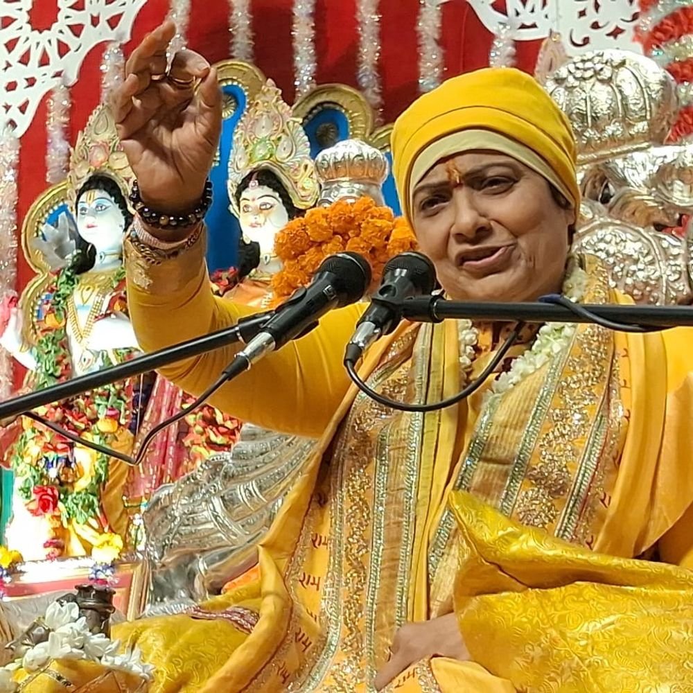 कानपुर में श्रीरामकथा आयोजित:सप्तम संध्या में हनुमान जी के चरित्र और सेवा भावना का वर्णन