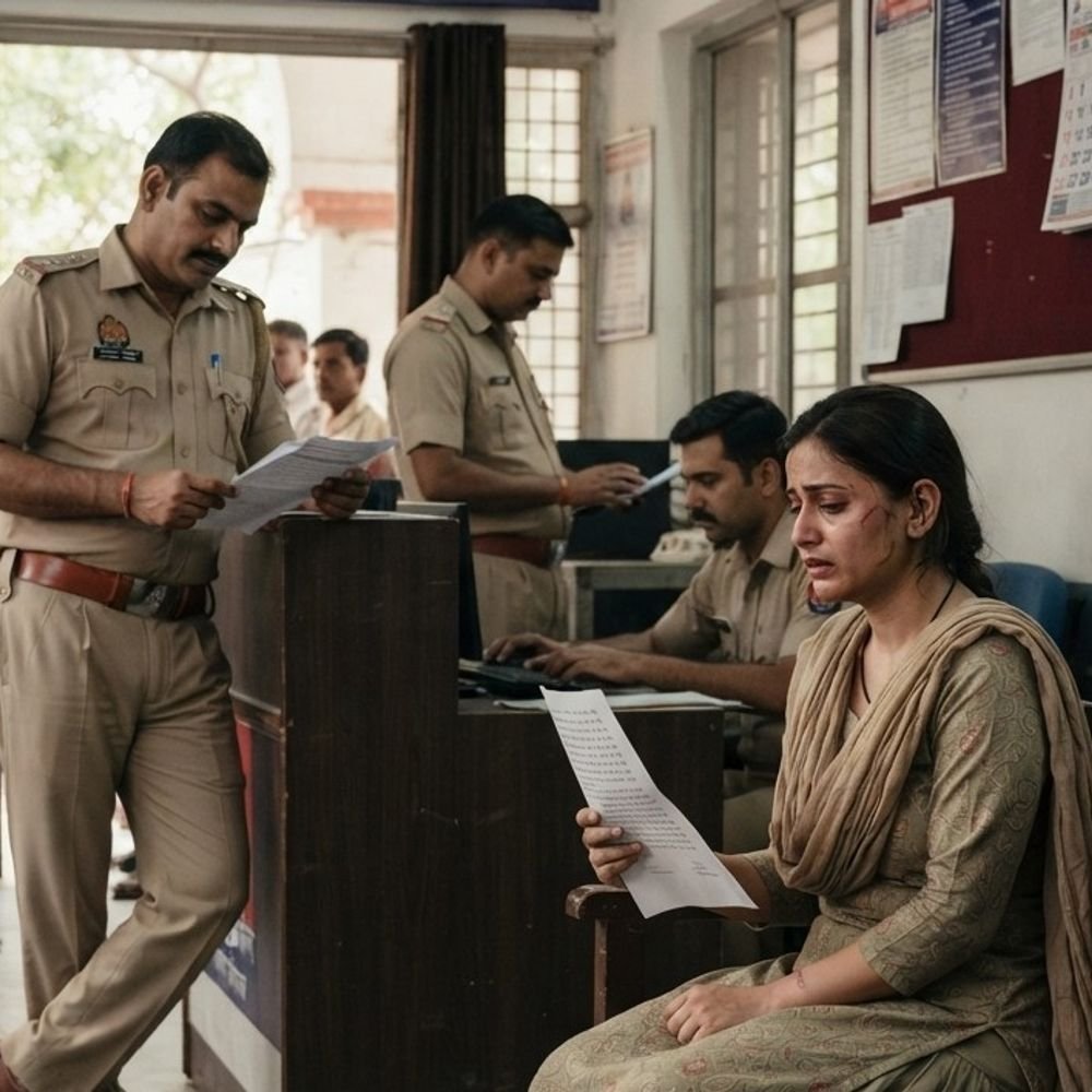दहेज के लिए विवाहिता को पीटने का आरोप:पति समेत चार लोगों पर केस दर्ज, पुलिस जांच में जुटी