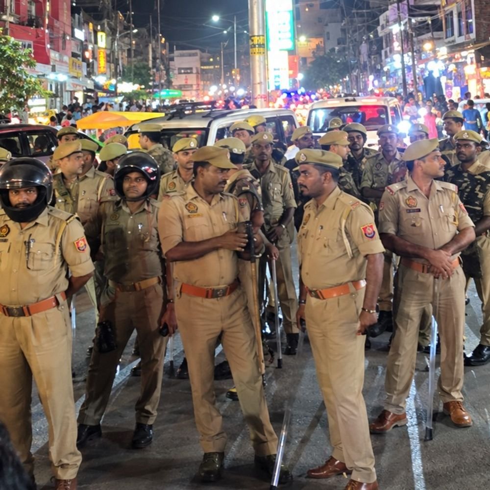 सिद्धार्थनगर में दुर्गा आरती बंद कराने को लेकर विवाद:परिवार से अभद्रता और जान से मारने की धमकी, 3 पर केस दर्ज