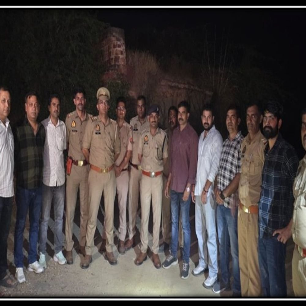मथुरा पुलिस की बाबरिया गैंग से मुठभेड़:2 बदमाश हुए गोली लगने से घायल, फरह इलाके के गांव में दे रहे थे चोरी की वारदात को अंजाम
