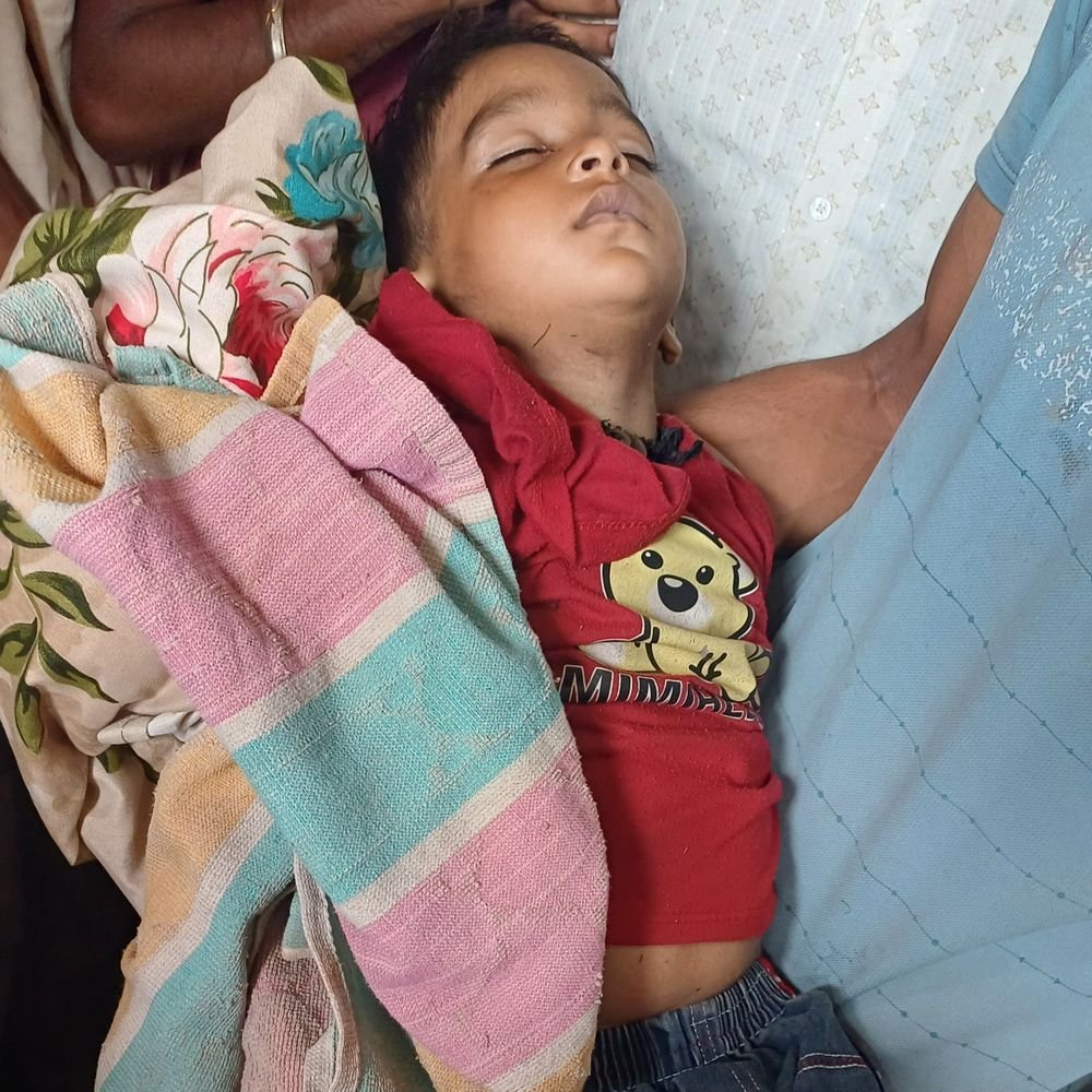 तालाब में डूबने से 2साल के मासूम की मौत:सहारनपुर में सुबह घर से गायब हुआ था, परिजनों ने कार्रवाई से किया इनकार