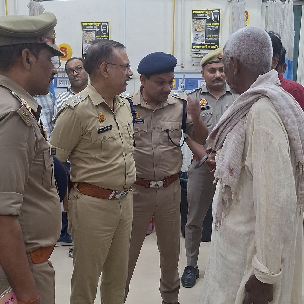गाजीपुर में सुखडेहरा गोलीकांड का आरोपी मुठभेड़ में घायल:पैर में लगी गोली, 13 अक्टूबर को CISF जवान और उसके चचेरे भाई पर हुई थी फायरिंग