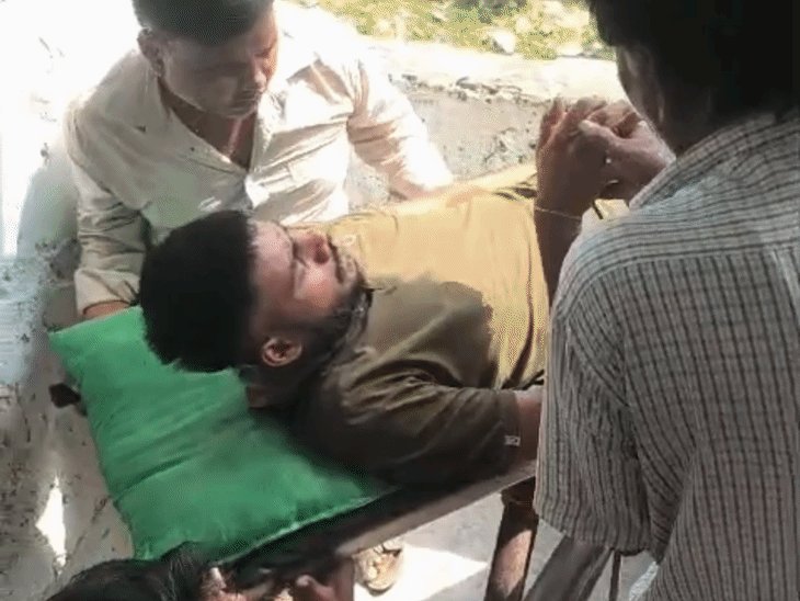 युवक को तीसरी मंजिल से नीचे फेंकने का आरोप:लखनऊ में घायल का चल रहा इलाज, दूसरे पक्ष ने कहा- नशे में नीचे गिरा