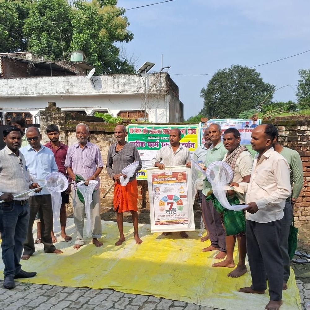 उन्नाव में कृषक प्रशिक्षण कार्यक्रम:बीज बुकिंग और संतुलित उर्वरक प्रयोग की जानकारी
