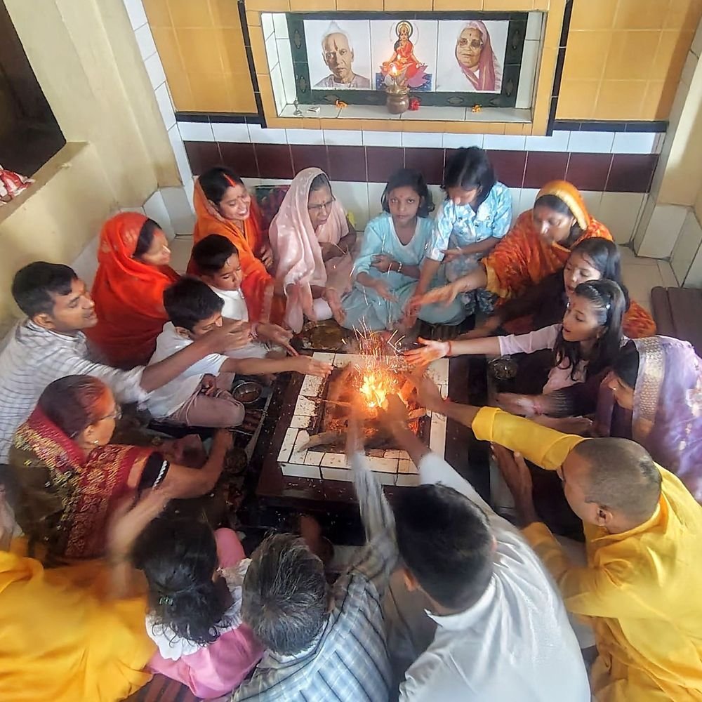 नवमी पर साधना संकल्प की पूर्णाहुति:गायत्री शक्तिपीठ में नवमी पर पूर्णाहुति, दिसंबर में होगा राष्ट्र जागरण महायज्ञ