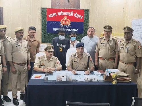 सहारनपुर में चोरी का खुलासा...दो आरोपी अरेस्ट:नशे की लत पूरी करने के लिए घरों में करते थे चोरी, सीसीटीवी फुटेज से आए पकड़ में