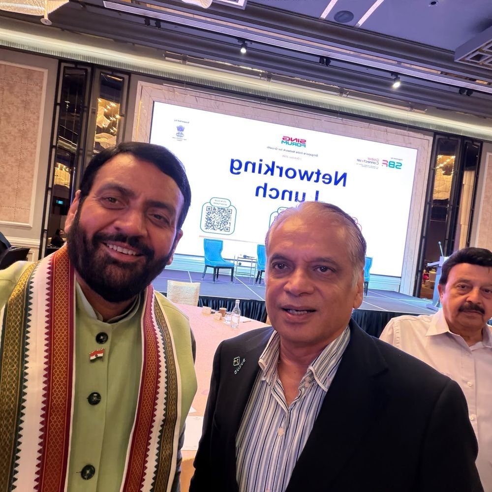 गोरखपुर के सत्यप्रकाश ने सिंगापुर फोरम में किया प्रतिनिधित्व:स्वास्थ्य सेवाओं, व्यापार, निवेश; तकनीक पर सहयोग की चर्चा