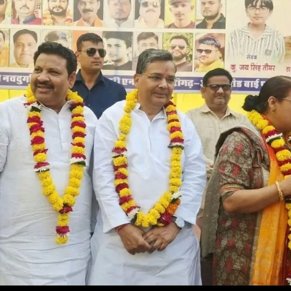 मां कात्यायनी नवदुर्गा मंदिर का प्राण प्रतिष्ठा महोत्सव:मंत्री बोले- सरकार धार्मिक स्थलों और सनातन संस्कृति के संरक्षण को प्राथमिकता दे रही