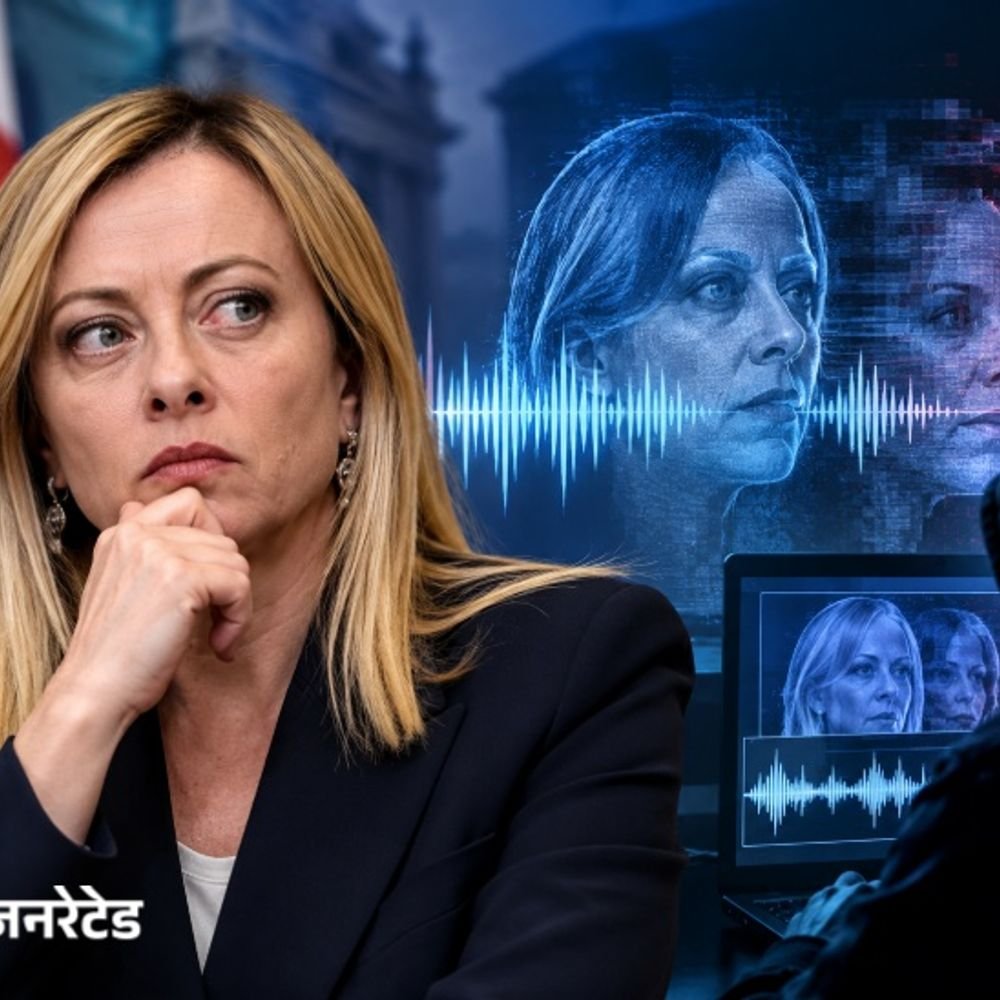मेलोनी को अपनी आवाज चोरी होने की फिक्र:AI से बचने के लिए ट्रेडमार्क आवेदन दिया, ऐसा करने वाली पहली वर्ल्ड लीडर