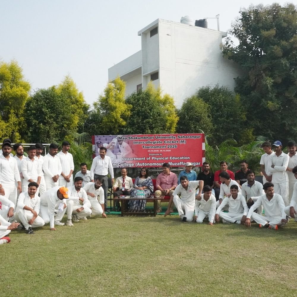 मुजफ्फरनगर में क्रिकेट प्रतियोगिता का शुभारंभ:पहले मुकाबले में सहारनपुर कैंपस जीता, दूसरे मैच में एचआईटी नकुड़ ने बाजी मारी