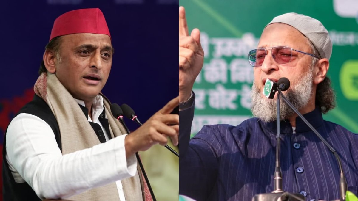 आजमगढ़-बदायूं सीटों पर ओवैसी का अखिलेश यादव पर हमला