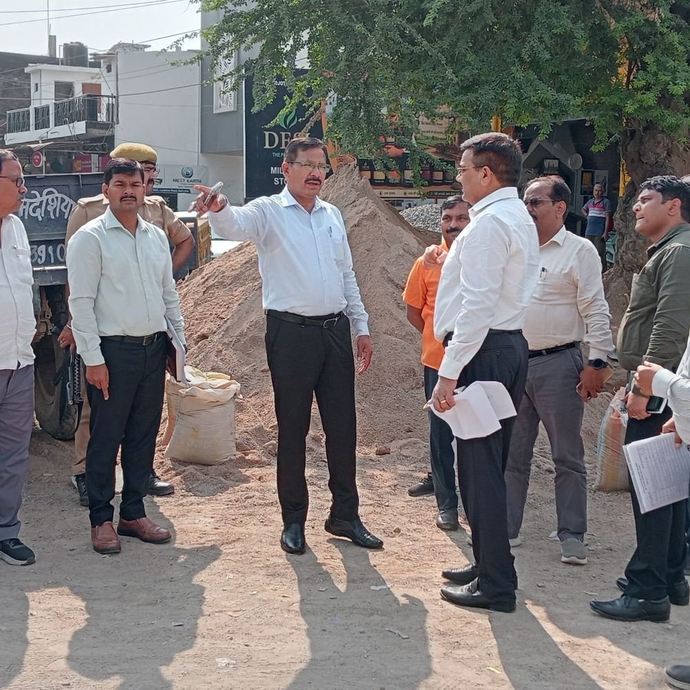 गोलवाघाट-झिंगहाघाट मार्ग बनेगा मॉडल सड़क:30.56 करोड़ रुपये से हो रहा निर्माण, 1.85 किमी मार्ग को चार लेन में किया जा रहा विकसित