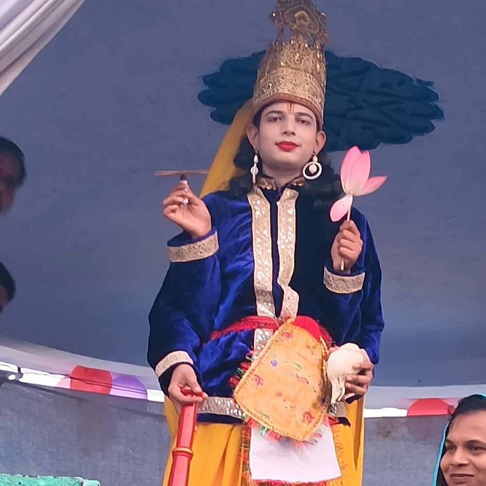 बीसलपुर में रामलीला:भगवान राम के जन्म का मंचन; जयकारों से गूंजा क्षेत्र