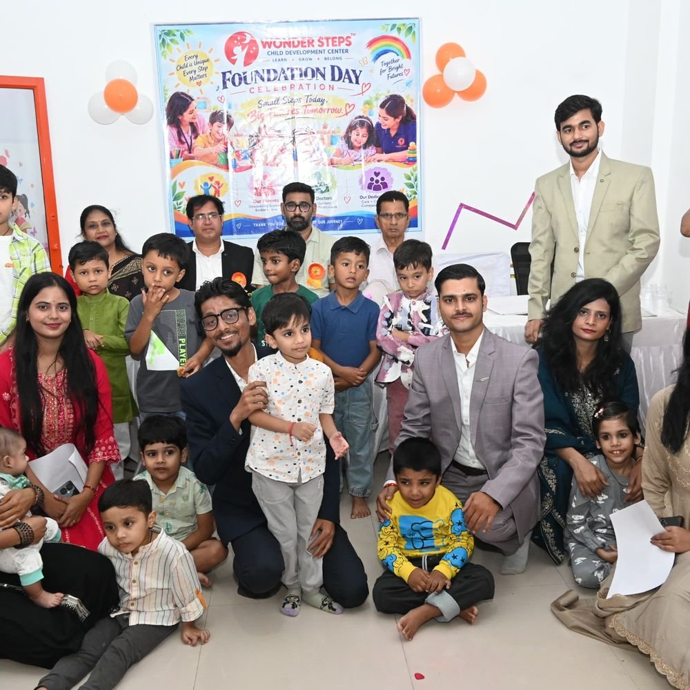 वंडर स्टेप्स का प्रथम स्थापना दिवस:बच्चों ने अपनी मनमोहक प्रस्तुतियों से मोहा सबका मन