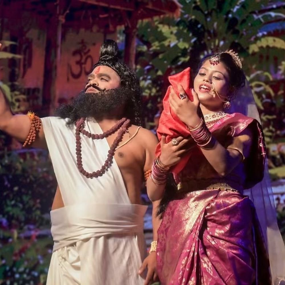 प्रयागराज में कटरा रामलीला शुरू:ध्वनि और प्रकाश से पौराणिक गाथा जीवंत, रावण के अत्याचार से राम अवतार तक का मंचन