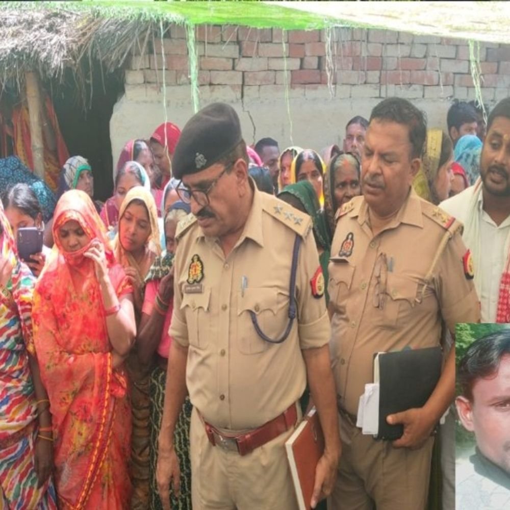 सुल्तानपुर में टाइल्स लगाने वाले मजदूर की मौत:परिजनों ने अंतिम संस्कार से किया इनकार, सीओ के आश्वासन पर माने