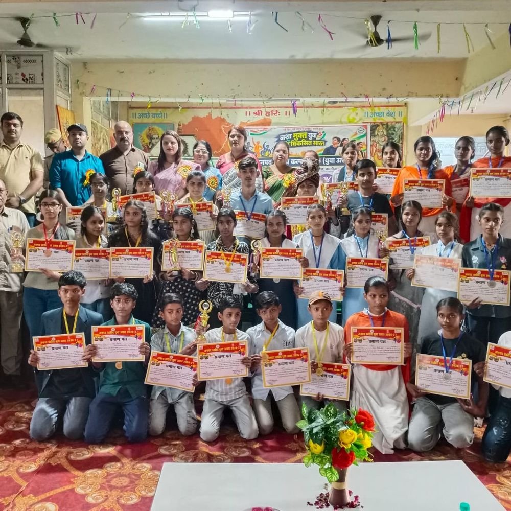 कन्नौज में युवा उत्सव का आयोजन, युवाओं ने दिखाई प्रतिभा:भाजपा जिलाध्यक्ष ने किया शुभारंभ, नशामुक्ति का दिया संदेश