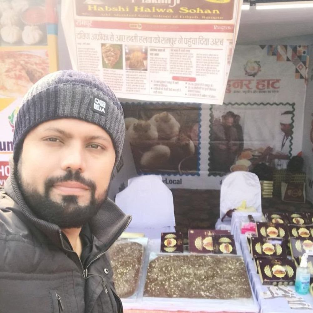 रामपुर का हब्शी हलवा बना ग्लोबल ब्रांड:ODOC योजना से यूपी ट्रेड शो में 60 हजार की बिक्री, अब जीआई टैग पर नजर