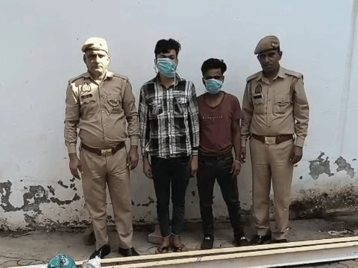 बागपत में चोरी के दो मामलों में तीन आरोपी गिरफ्तार:पुलिस ने स्टार्टर, कटआउट, केबल, तांबे का तार, ग्रिल और लोहे के गाटर बरामद किए