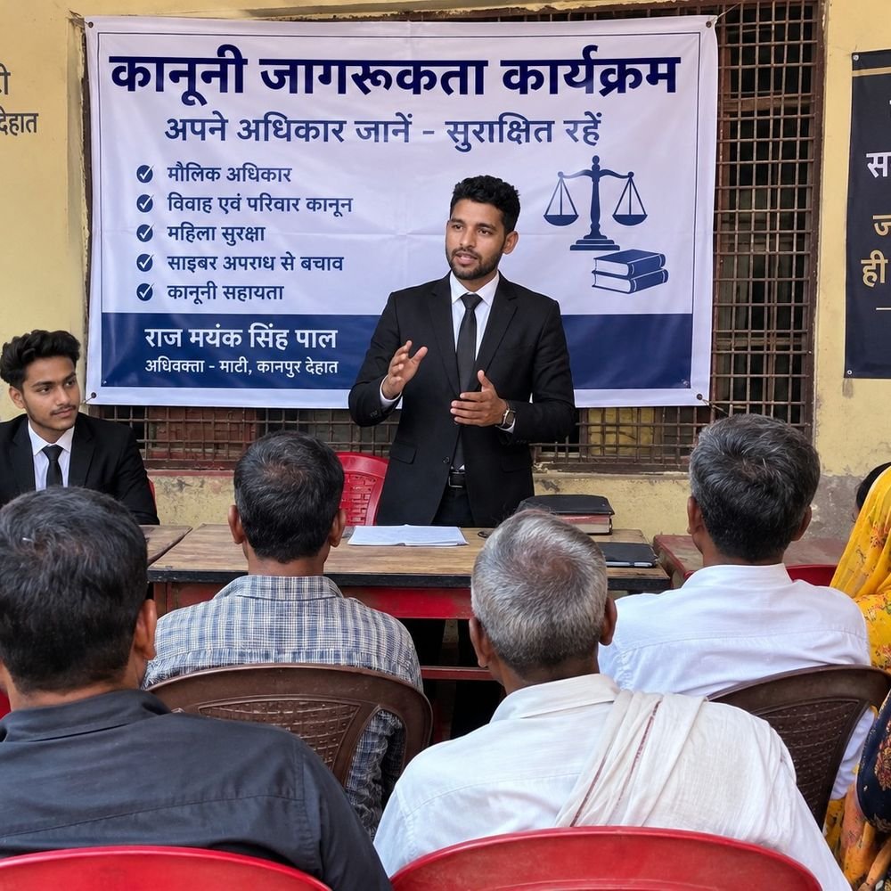 माती में कानूनी जागरूकता:अधिकारों और न्यायिक प्रक्रिया की समझ बढ़ाने में सोशल मीडिया मददगार
