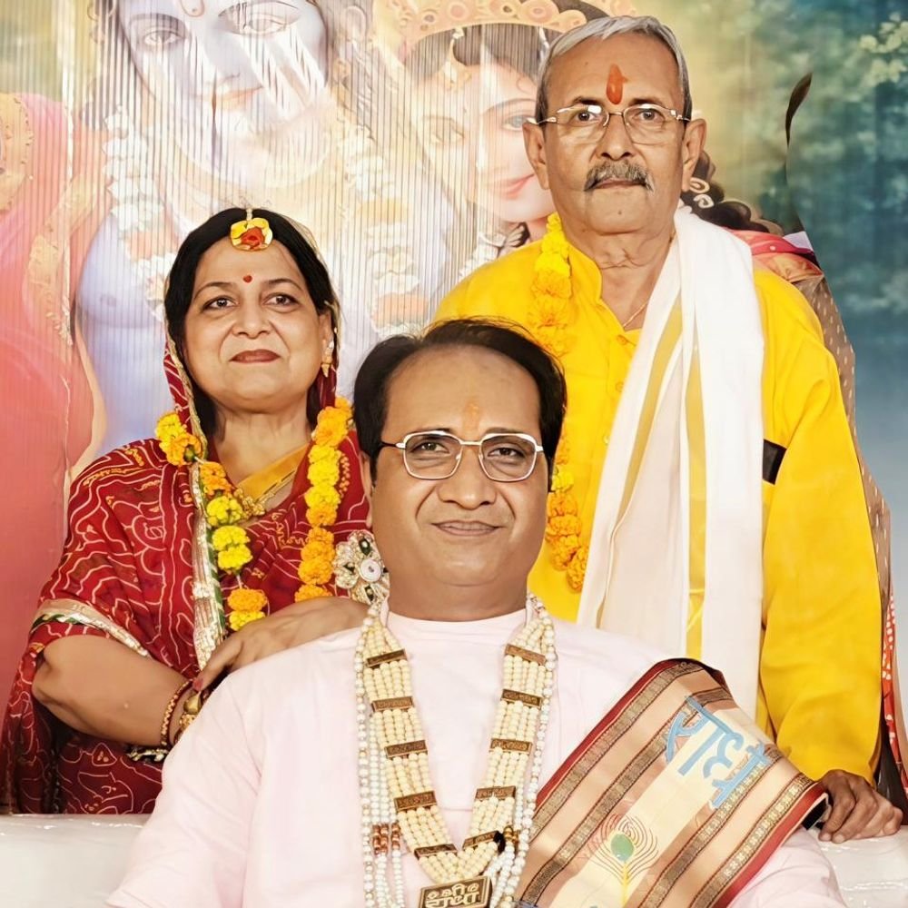 मनसा देवी मंदिर में श्रीमद्भागवत कथा:कथावाचक ऋषिराज त्रिपाठी ने सुनाईं श्रीकृष्ण की बाल लीलाएं, कल वैदिक हवन