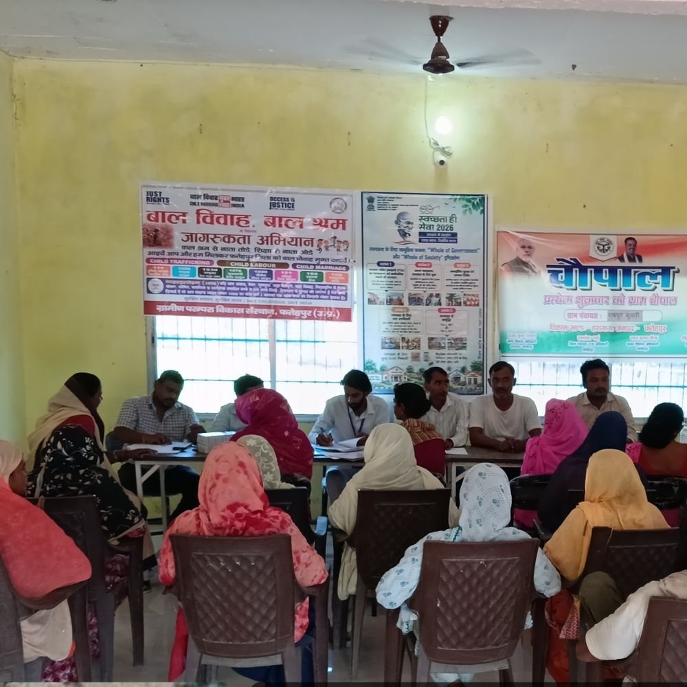 रायपुर मुआरी में ग्राम पंचायत बैठक:बीज मिनी किट और निशुल्क स्वास्थ्य शिविर की दी जानकारी