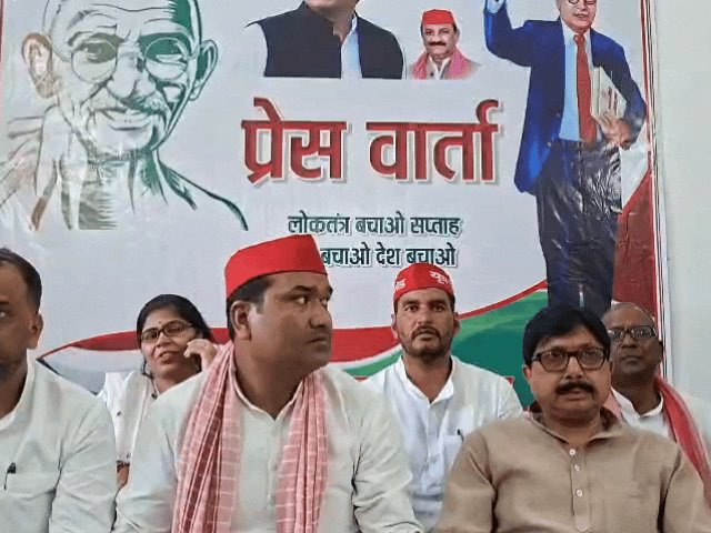अयोध्या में सपा का 7 दिन का आंदोलन:CEC के इस्तीफे की मांग,SIR को लेकर जताया विरोध; जिला मुख्यालय पर मार्च और गांधी प्रतिमा पर धरना-प्रदर्शन का ऐलान