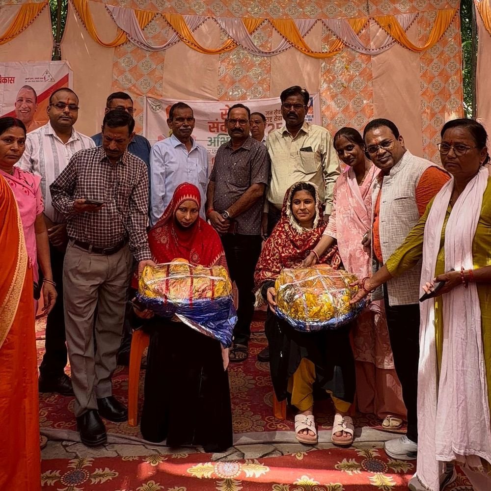 बरेली में सेवा संकल्प अभियान:महिलाओं, बच्चों के स्वास्थ्य; पोषण और संतुलित आहार को लेकर जानकारी दी
