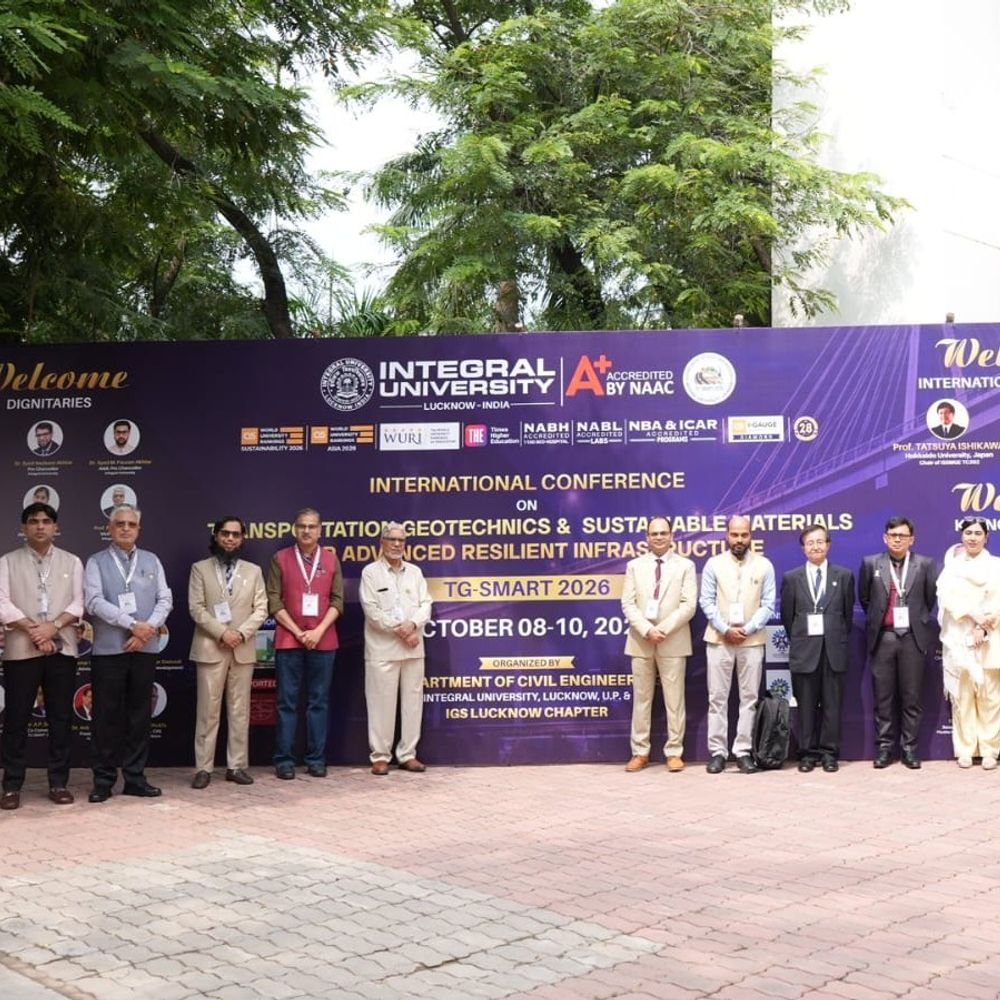 लखनऊ में शिक्षाविदों का सम्मेलन:इंटीग्रल यूनिवर्सिटी में टीजी-स्मार्ट 2026 सम्मेलन का शुभारंभ