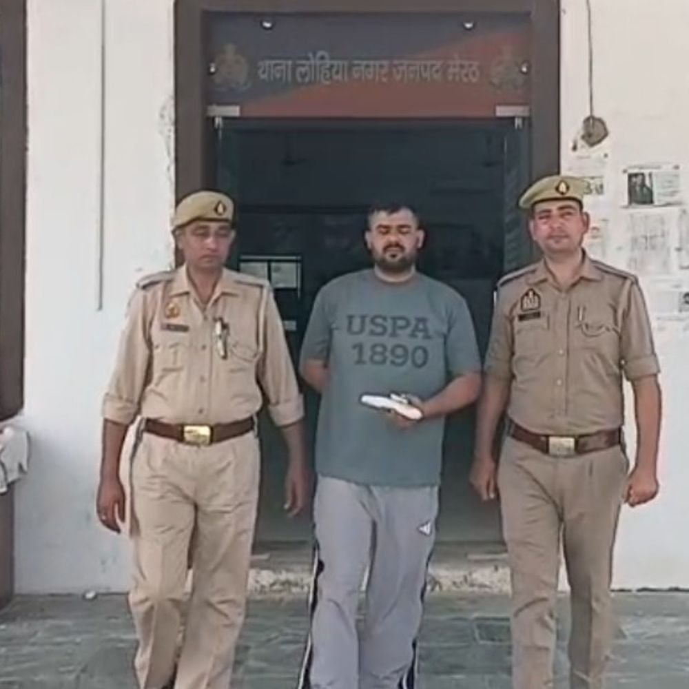 मेरठ में हत्या के प्रयास का आरोपी गिरफ्तार:28 सितंबर को रविश पर की थी फायरिंग, पिस्टल बरामद