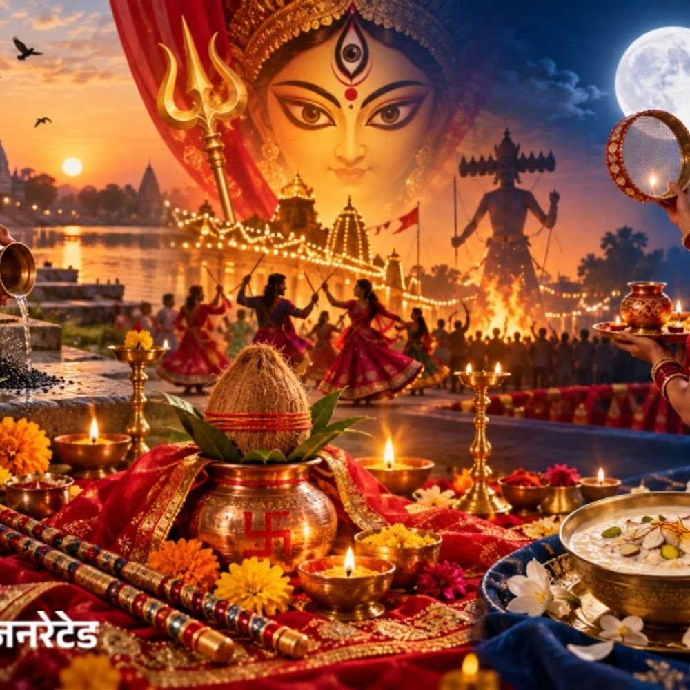 बड़े तीज-त्योहारों का महीना, अक्टूबर:इस महीने खत्म होगा पितृपक्ष, नवरात्रि, शरद पूर्णिमा और करवा चौथ जैसे बड़े त्योहार भी रहेंगे