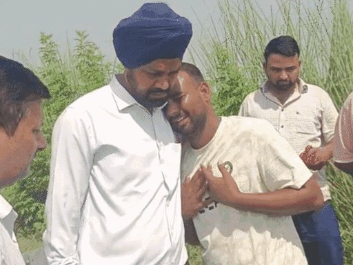 ‘चाची को क्या जवाब देंगे... सब खत्म हो गया’:सुबेदार का भतीजा बोला- ‘शॉर्टकट’ के चक्कर में बेटे समेत चार की मौत, सुबेदार का शव लेकर आ रहे थे