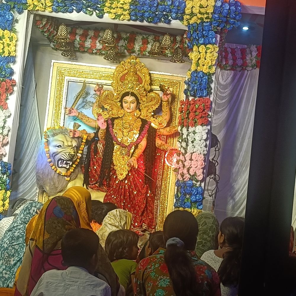 फतेहाबाद में सजे माता के दरबार:पहले दिन उमड़ी भारी भीड़, मां शैलपुत्री की पूजा संग जयकारे