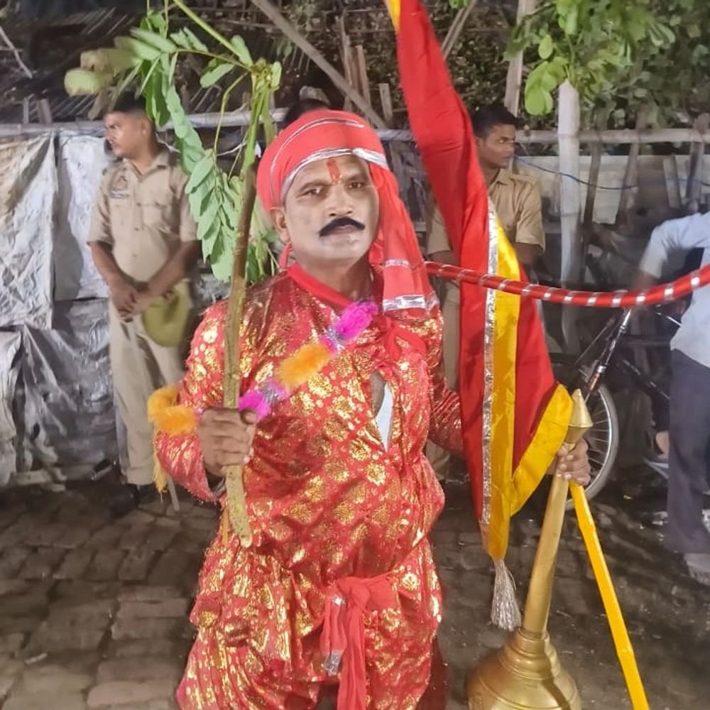 35 साल रामलीला में हनुमान बने रमाकांत का निधन:162वीं रामलीला के दौरान बिगड़ी तबीयत, दो महीने पहले पत्नी की हुई थी मौत
