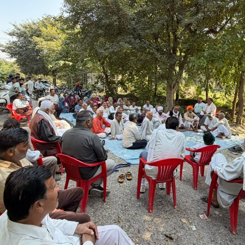 प्लॉट और प्रतिकर के लिए आर-पार की लड़ाई लड़ेंगे किसान:मेरठ में तीनों योजनाओं के किसानों की महापंचायत, मेडा के घेराव की बनाई रणनीति