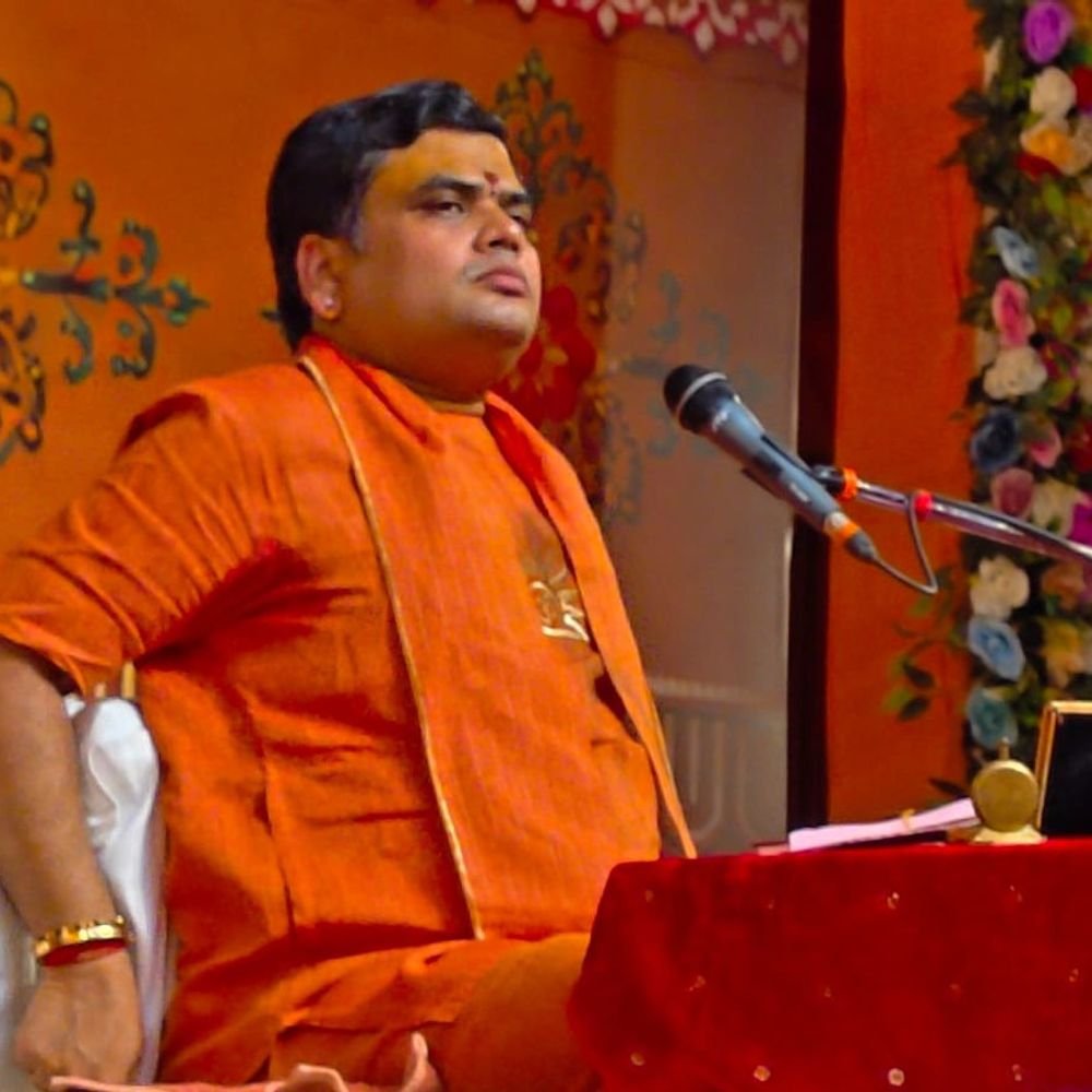 राम कथा में वनगमन प्रसंग सुन श्रोता हुए भावुक:शांतनु महाराज ने कहा- राम के चरित्र का वर्णन बिना उनकी कृपा संभव नहीं