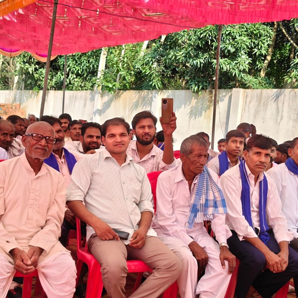 सीतापुर में भीम आर्मी कार्यकर्ता सम्मेलन:जुटे संगठन के पदाधिकारी, समाज की एकता और अधिकारों पर जोर