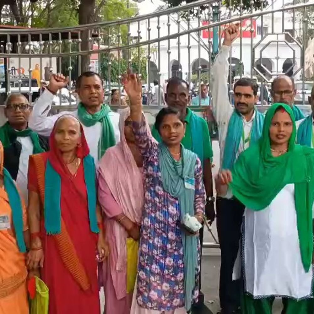 ओलावृष्टि से फसलें खराब, किसानों ने मांगा मुआवजा:धान खरीद में देरी न हो, गन्ने का मूल्य 600 रुपये करने की मांग
