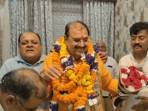4 नवंबर को राज्यसभा सांसद गोपी पांडेय का स्वागत:कानपुर में 25 स्थानो पर तैयारी, एयरपोर्ट से कार्यकर्ता करेंगे शुरूआत