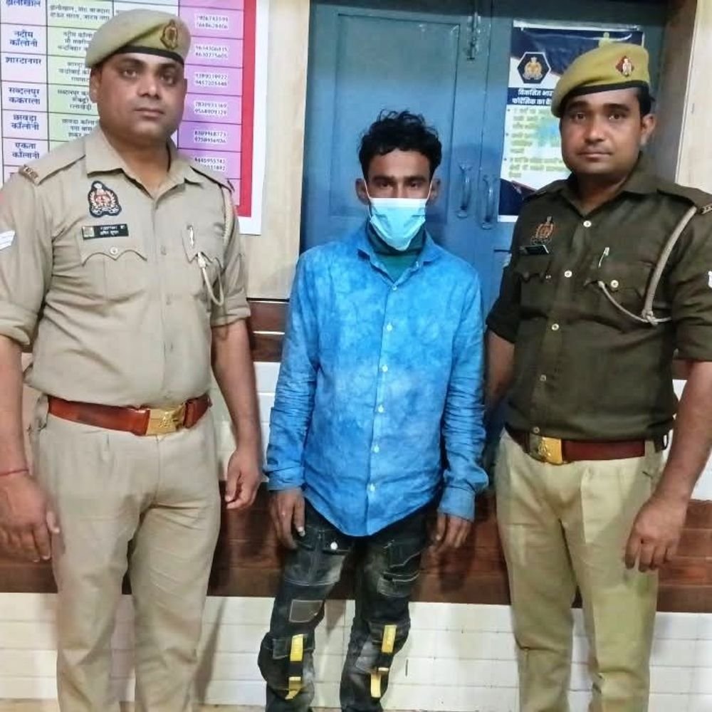 सहारनपुर में नाबालिग को ले जाने का आरोपी अरेस्ट:पड़ोसी इरशाद 16 दिन बाद अंबाला रोड से पकड़ा गया, जांच में पॉक्सो एक्ट की धाराएं बढ़ीं