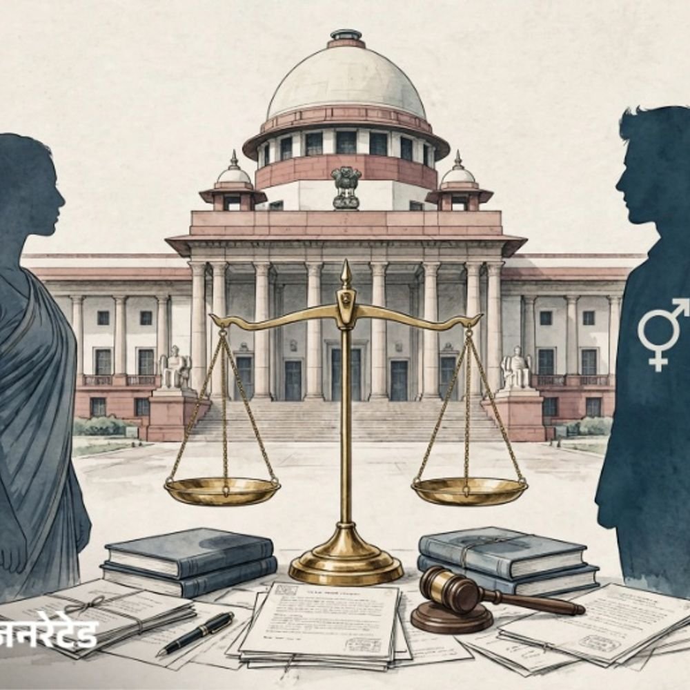 ट्रांसजेंडर एक्ट के खिलाफ सुप्रीम कोर्ट में याचिका:महिला संगठन का सवाल- क्या सर्जरी करवाकर महिला बने पुरुष को महिलाओं के अधिकार मिलने चाहिए
