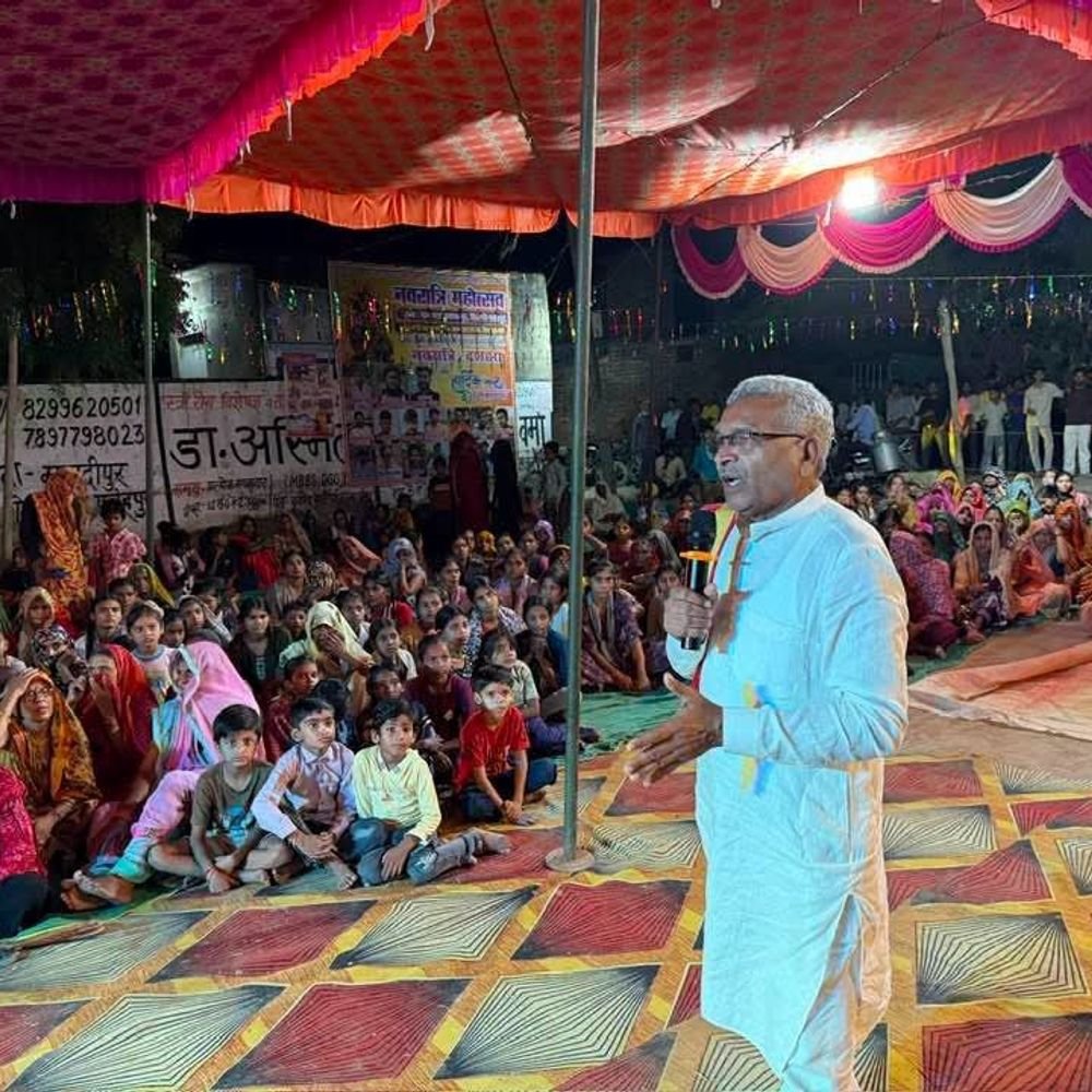 पनई गांव में दुर्गा जागरण:आयोजन के चौथे दिन नाट्य मंचन का मनमोहक प्रदर्शन