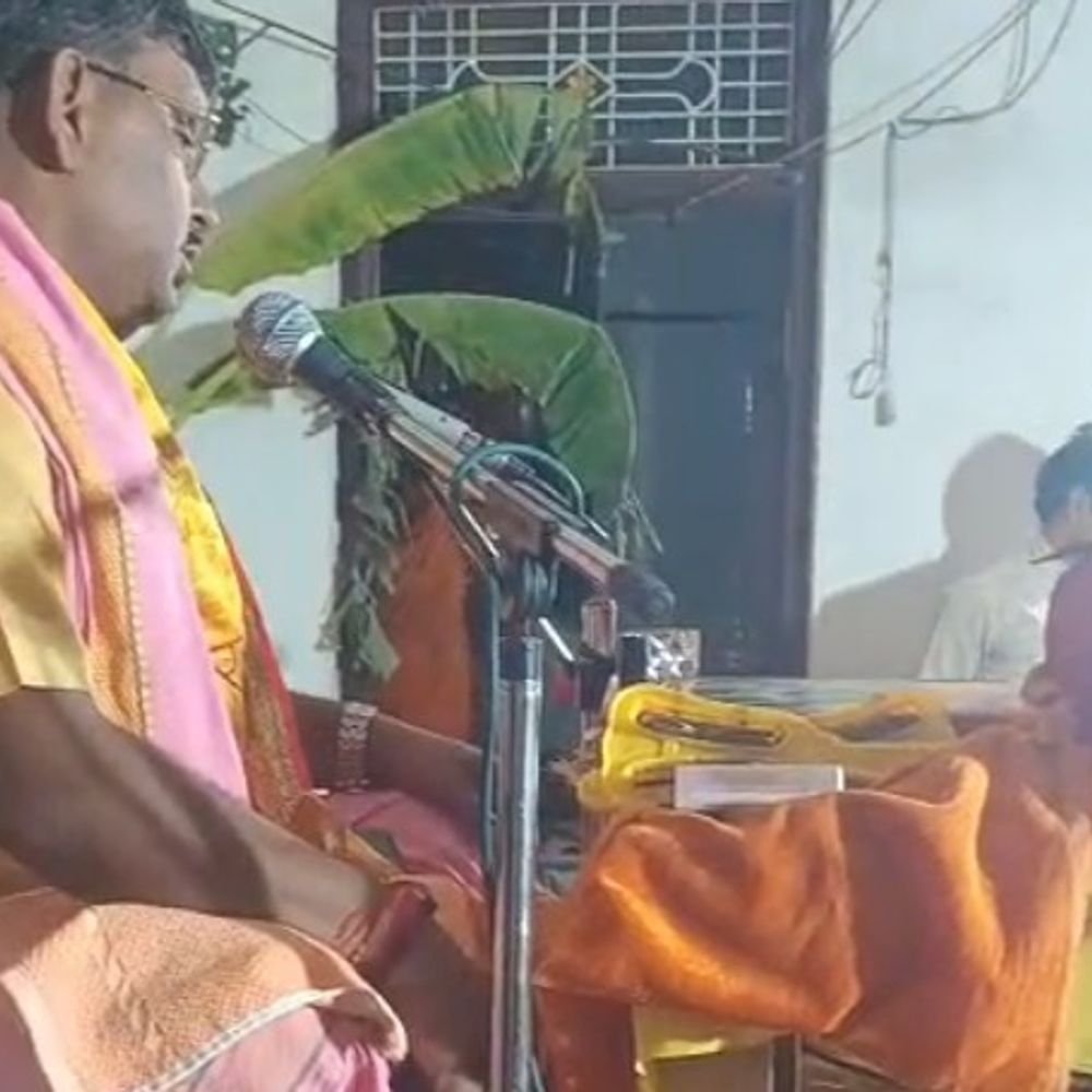 जद्दूपुर में संगीतमय भागवत कथा:जीवन में सुंदर नीति अपनाने का दिया संदेश
