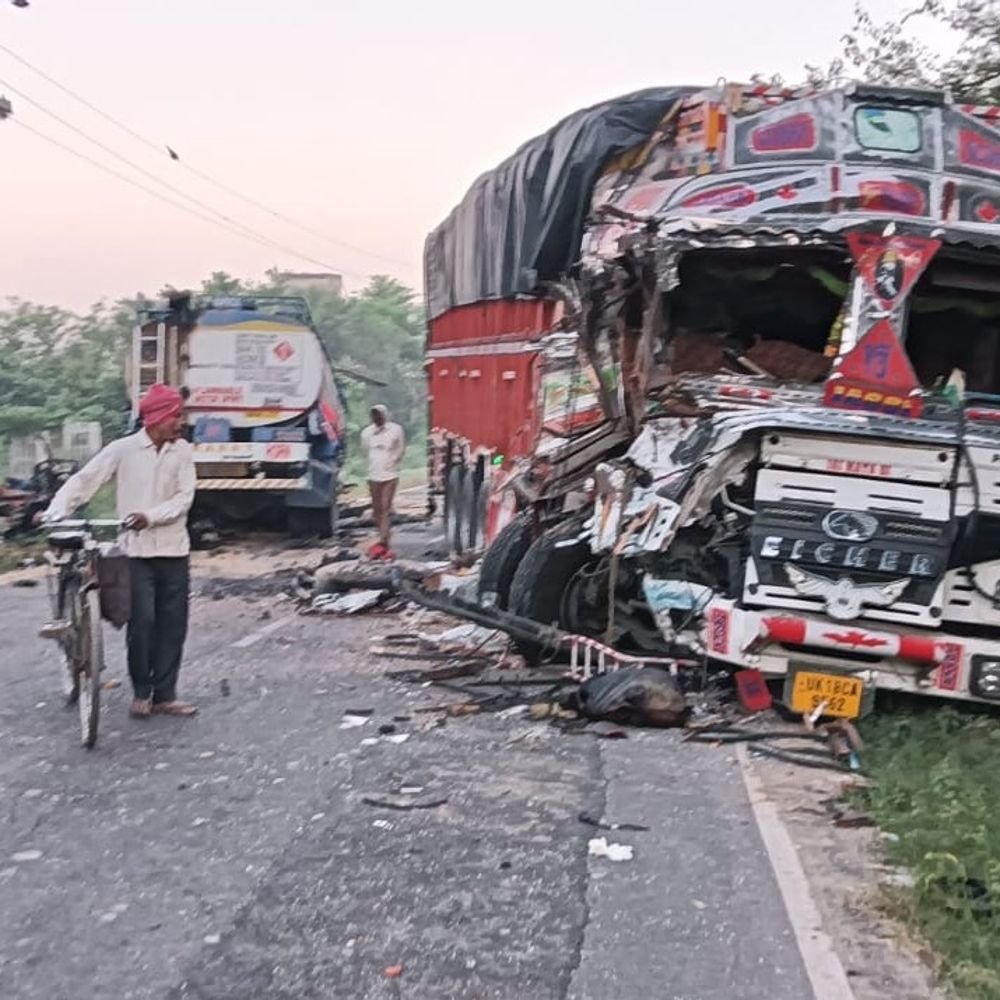 आज अखबार नहीं, कन्नौज की कल की 5 बड़ी खबरें:ट्रक-टैंकर की भिड़ंत में 2 की मौत, निकली शक्ति विजय यात्रा